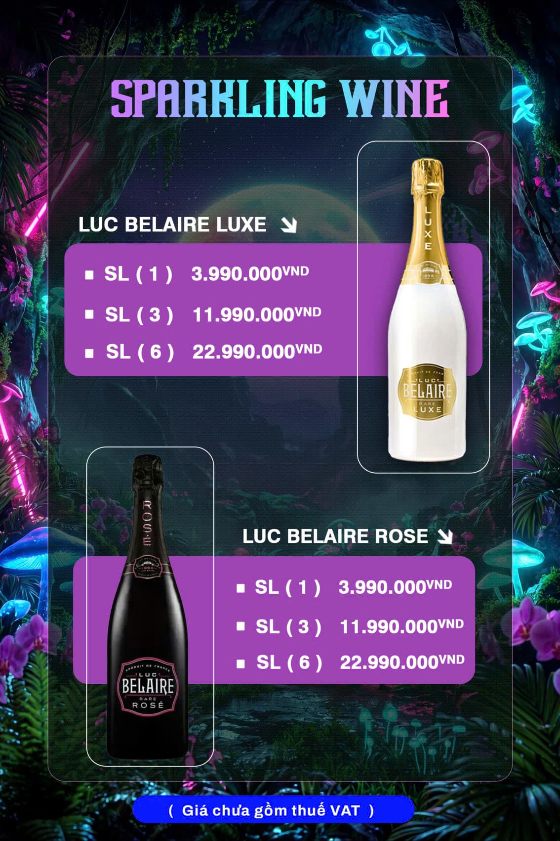 Lounge menu page 1